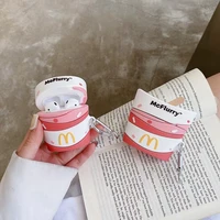 for airpods casecreative mcflurry ice cream cup case for airpods pro casesoft earphone cover case for airpods 3 case 2021