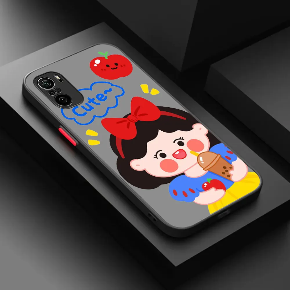 Милый чехол для телефона Белоснежка OPPO REALME X7 GTMASTER GT2 Q5 V15 XT K5 X2 10 K9 A96 V25 K10X PRO CARNIVAL 5G