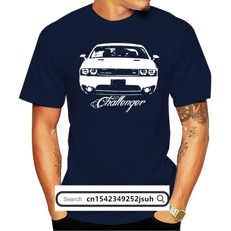 T Shirt 2012 Challenger Grill View Model Name Dark Color