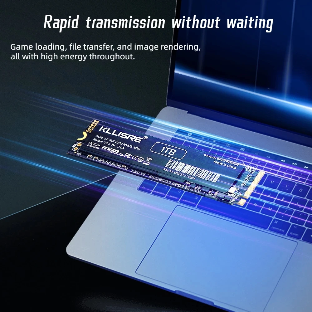 Kllisre SSD M2 512 ГБ 1 ТБ NVME M.2 2280 PCIe твердотельный диск жесткий для ноутбука и