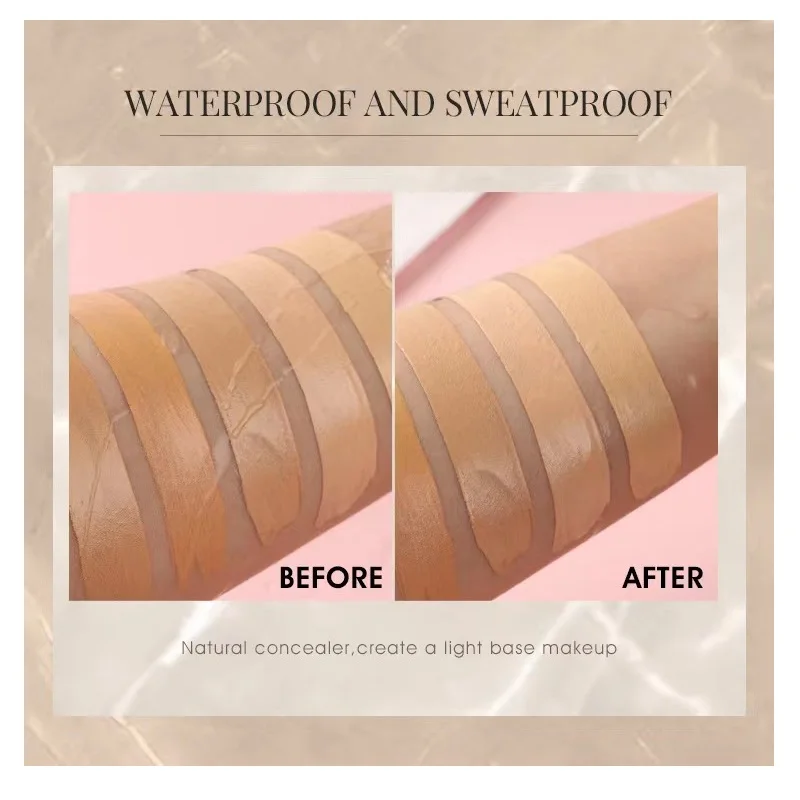 Текстура для лица матовая основа стойкий увлажняющий консилер легкий без масла