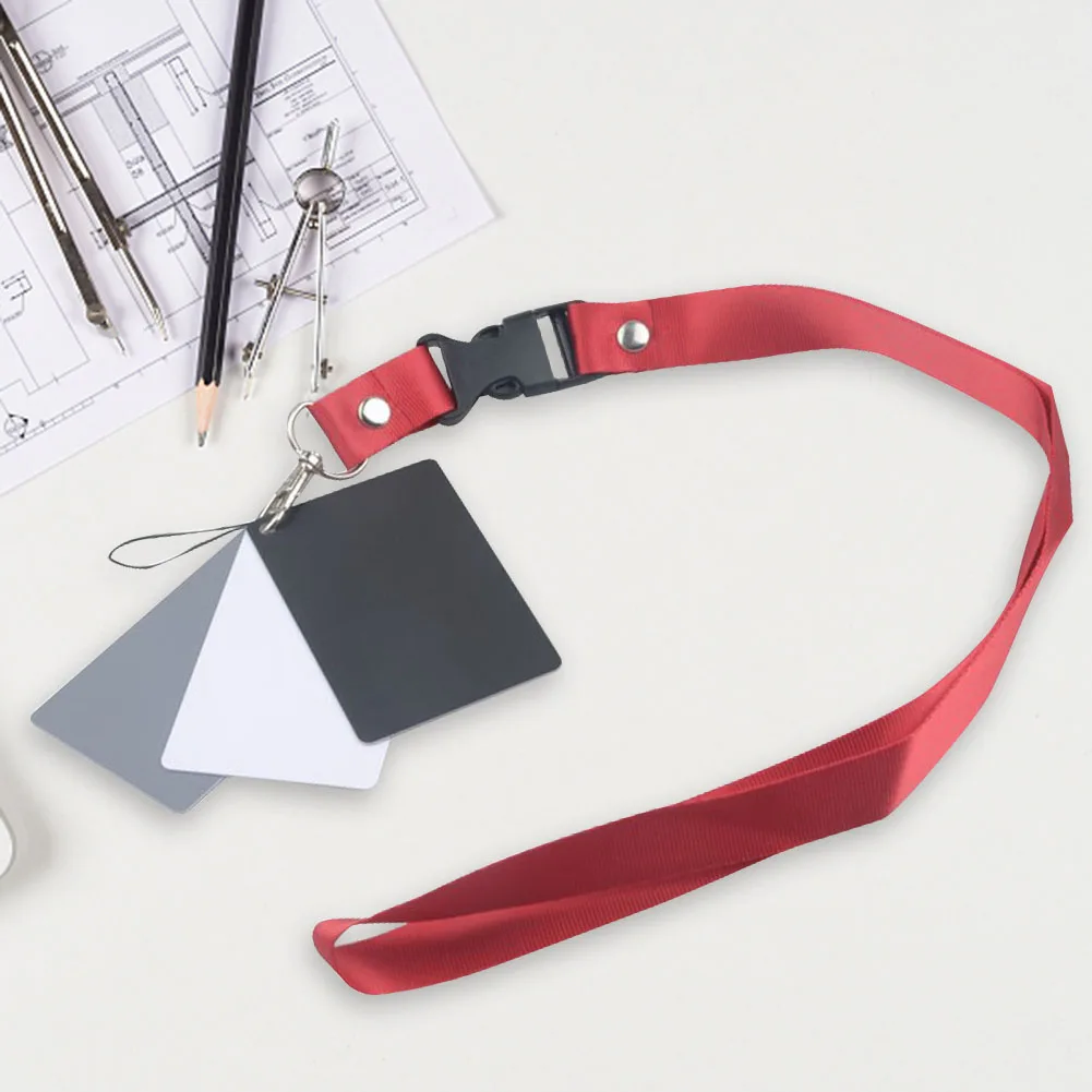 Балансировочные карты 3-в-1 Белые Черные Серые 18-градусные Маленькие Карты С