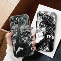 berserk anime phone case for iphone 11 12 13 pro max 6 6s 7 8 plus x xs xr mini se 2020 coque back black silicone cover carcasa