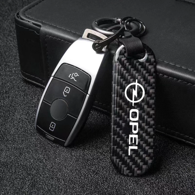 

Fashion High-Grade Fiber Car Keychain Rotating Horseshoe Rings For opel astra j corsa d astra astra k vectra bvectra b insignia