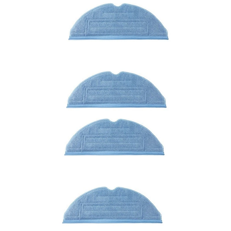 

4PCS Mop Pad For Xiaomi Roborock Vacuum Cleaner Robot S7 S70 S75 S7max S7maxv T7S T7S Plus Mop Rags Mop Cloths Parts