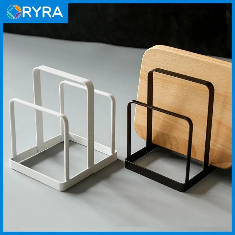 

Wrought Iron Kitchen Utensils Cutting Board Rack Japanese Creative Cutting Board Rack Kitchen Racks Household Frosted Drain Rack