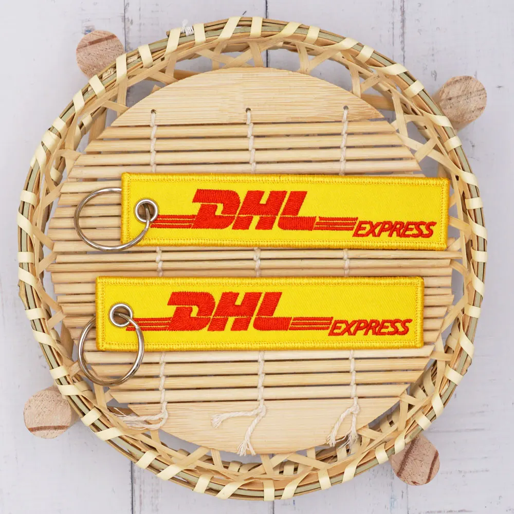 Экспресс-доставка Dhl Φ Express TNT экспресс-вышивка брелок с брелоком Y2