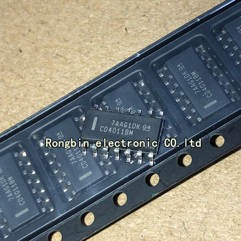 50 шт. CD4011 CD4011BM CD4011BM96 SOP-14 SMD NAND логический чип IC