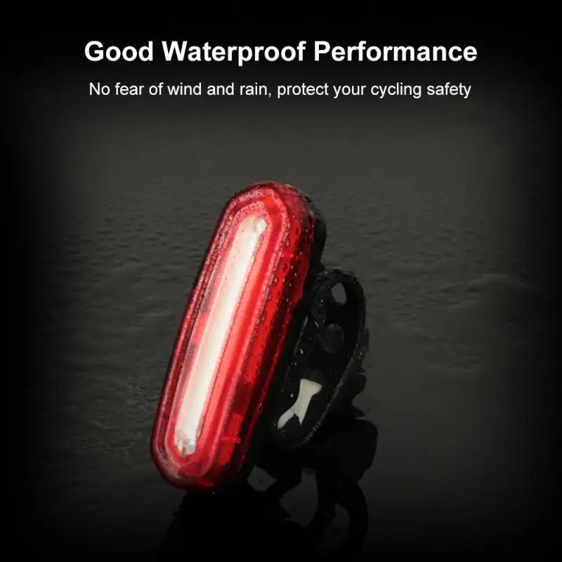 

Multi-scene Application Bike Front Rear Light Compact Size Rain Waterproof Safety Taillight Led Chip Cob 800 Mah Lithium Battery