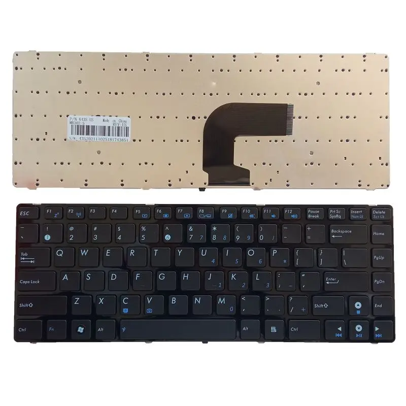 

New US Keyboard For ASUS K43S A43S K43SA A43SA K43SJ