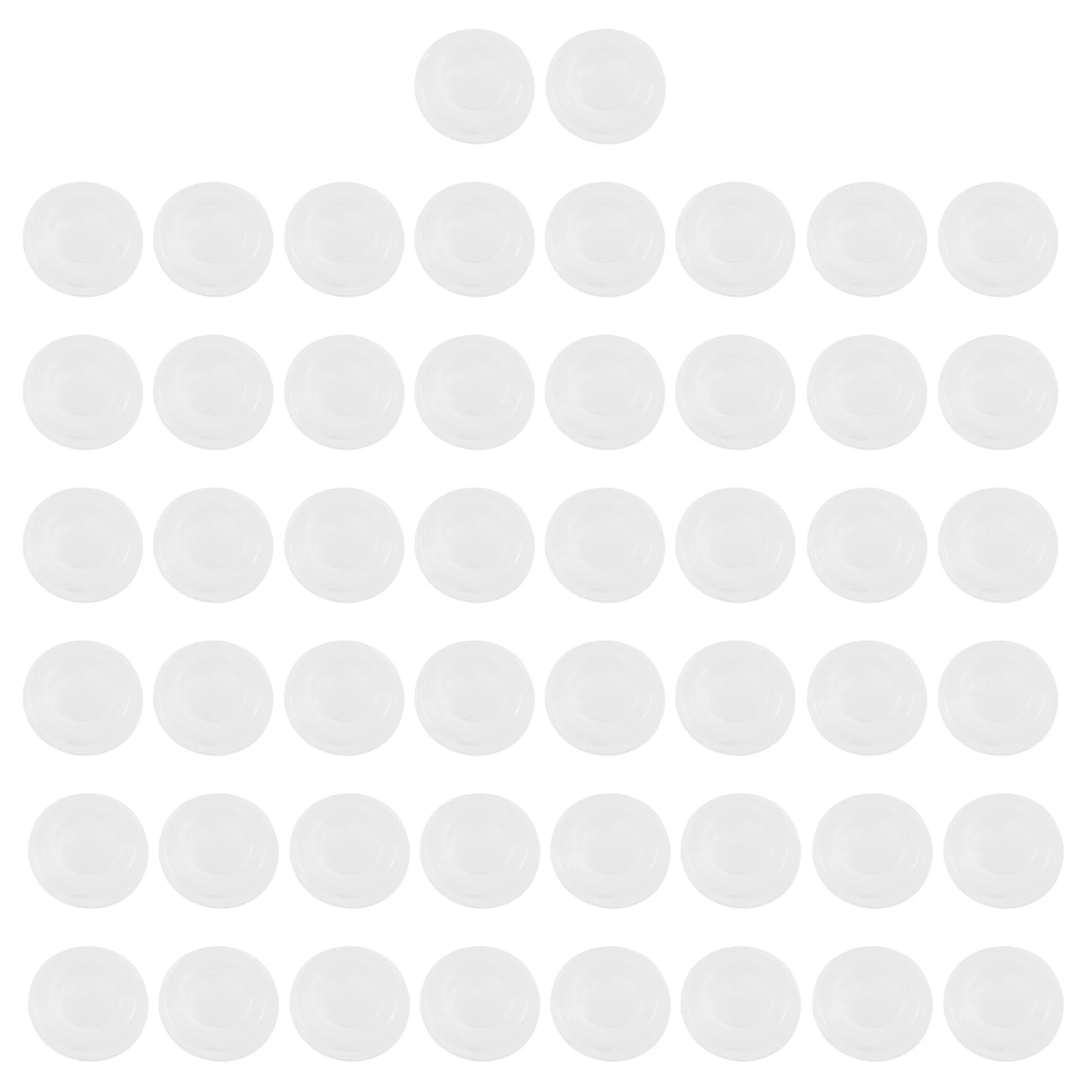 

50pcs Self Adhesive Bumper Premium Durable Sturdy Bumper Stopper Protector for Bedroom Home