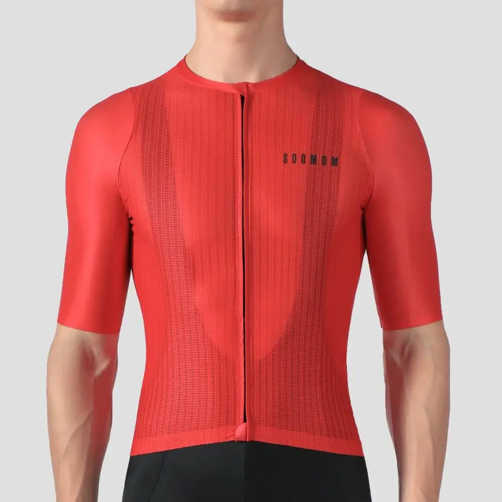 

Lightweight Aero Jersey Short Sleeve Bicycle Shirt Pro Race Fit Cycling Jersey