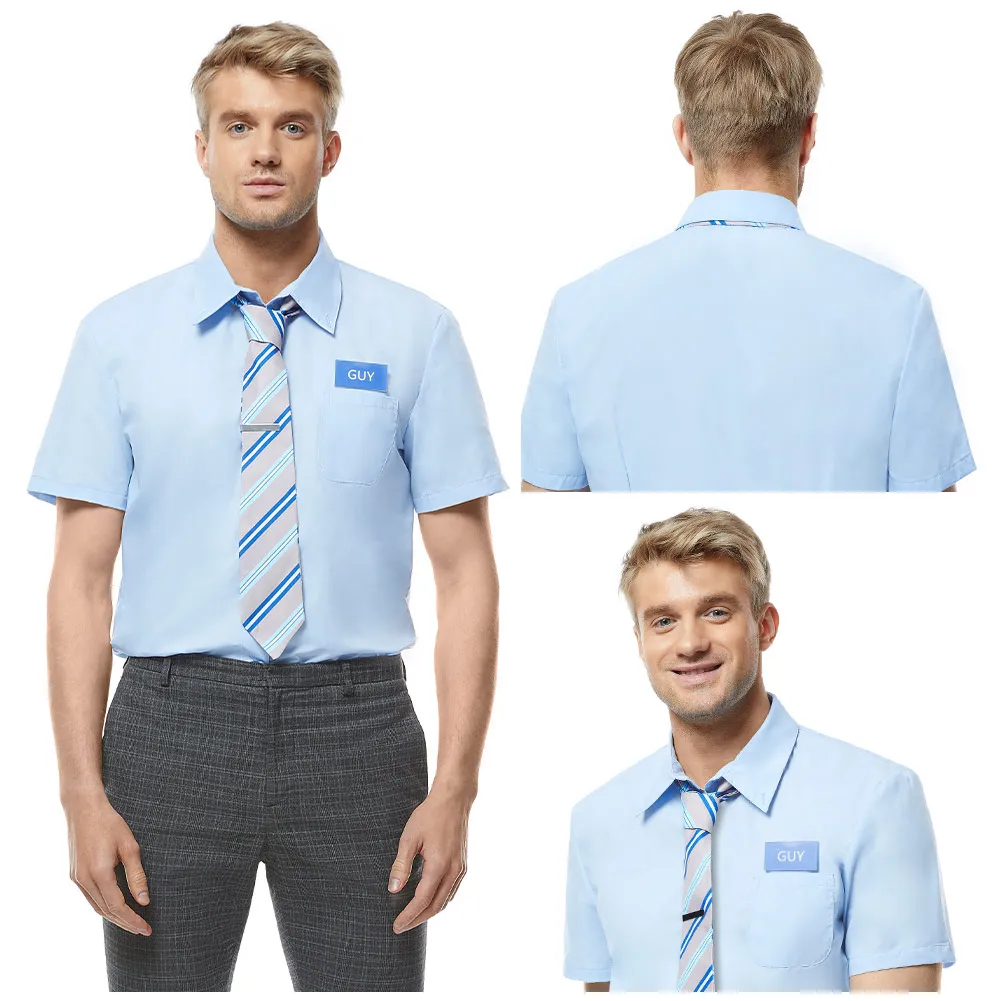 

FREE 2021 GUY - Guy Cosplay Costume Shirt Halloween Carnival Suit