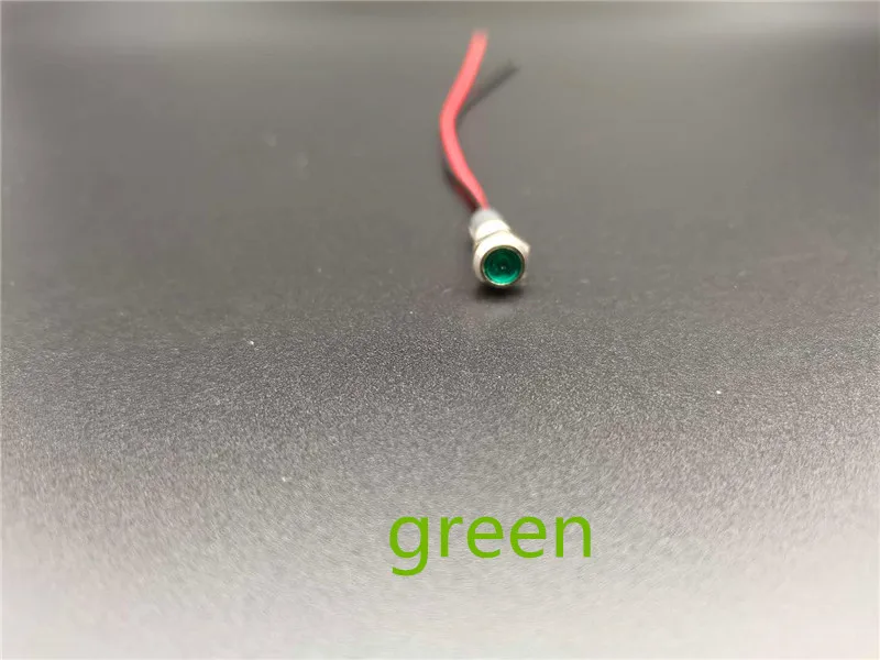 

Водонепроницаемый светодиодный индикатор 6 мм