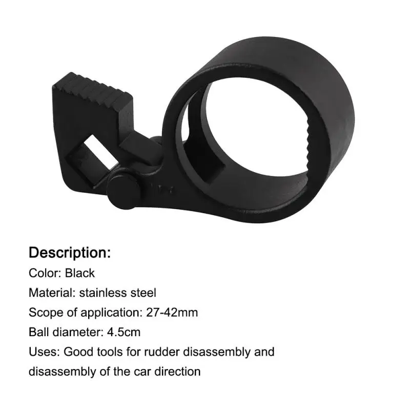 

inch car truck inner tie rod wrench 27-42mm universal steering rod removal tool for car chassis rocker removal/installation