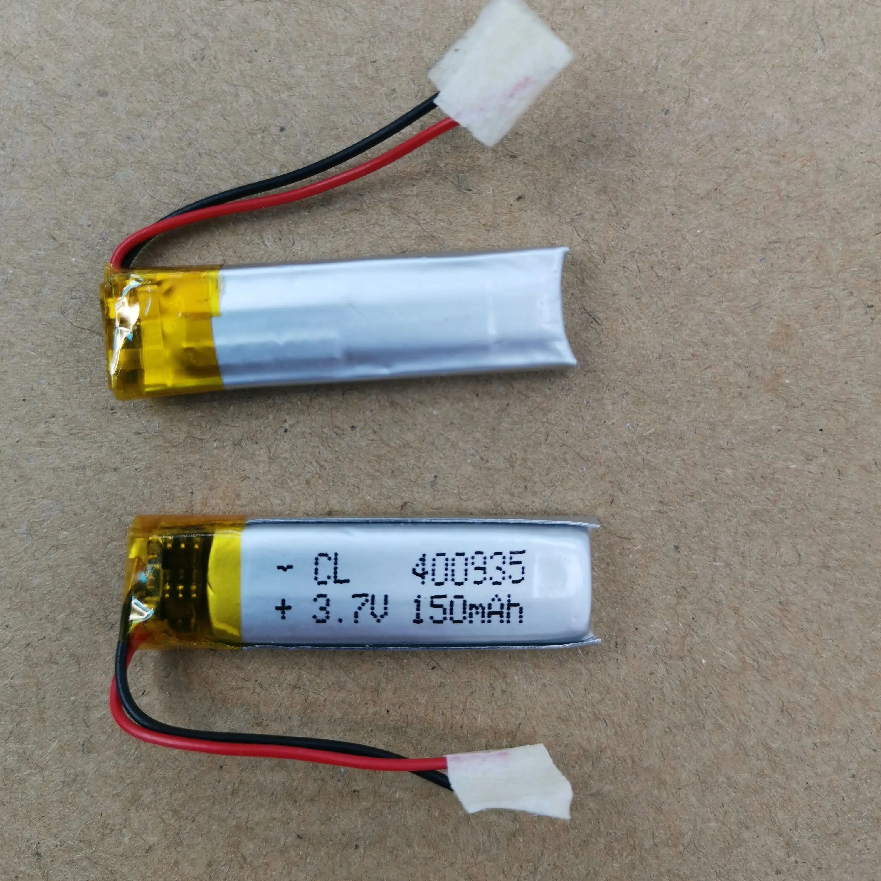 3 7 В 2 провода 400935 040935 литиевый с защитной платой используемый для Bluetooth MP4 1 шт./лот