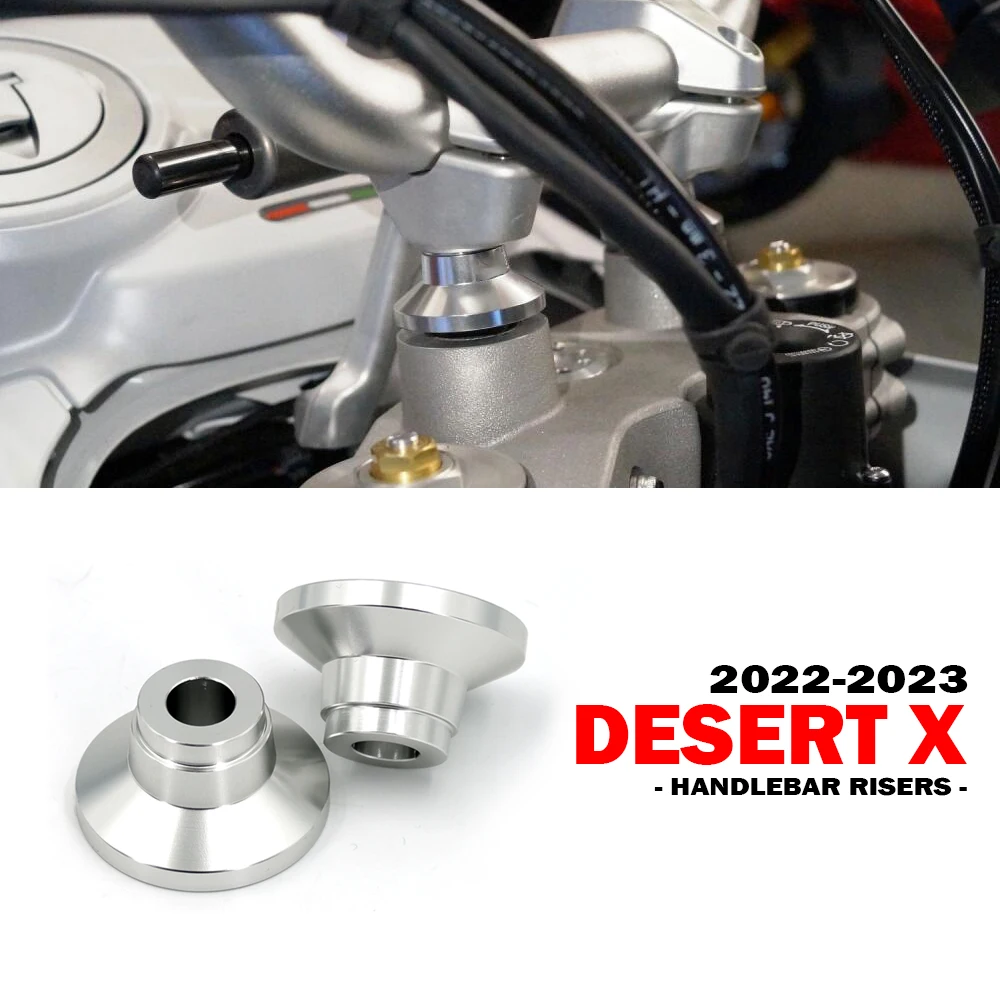 

Аксессуары Desert X для Ducati Desert TX 2022 2023, мотоциклетные новые рулевые подъемники, руль, зажим, подъем 20 мм, CNC, алюминий