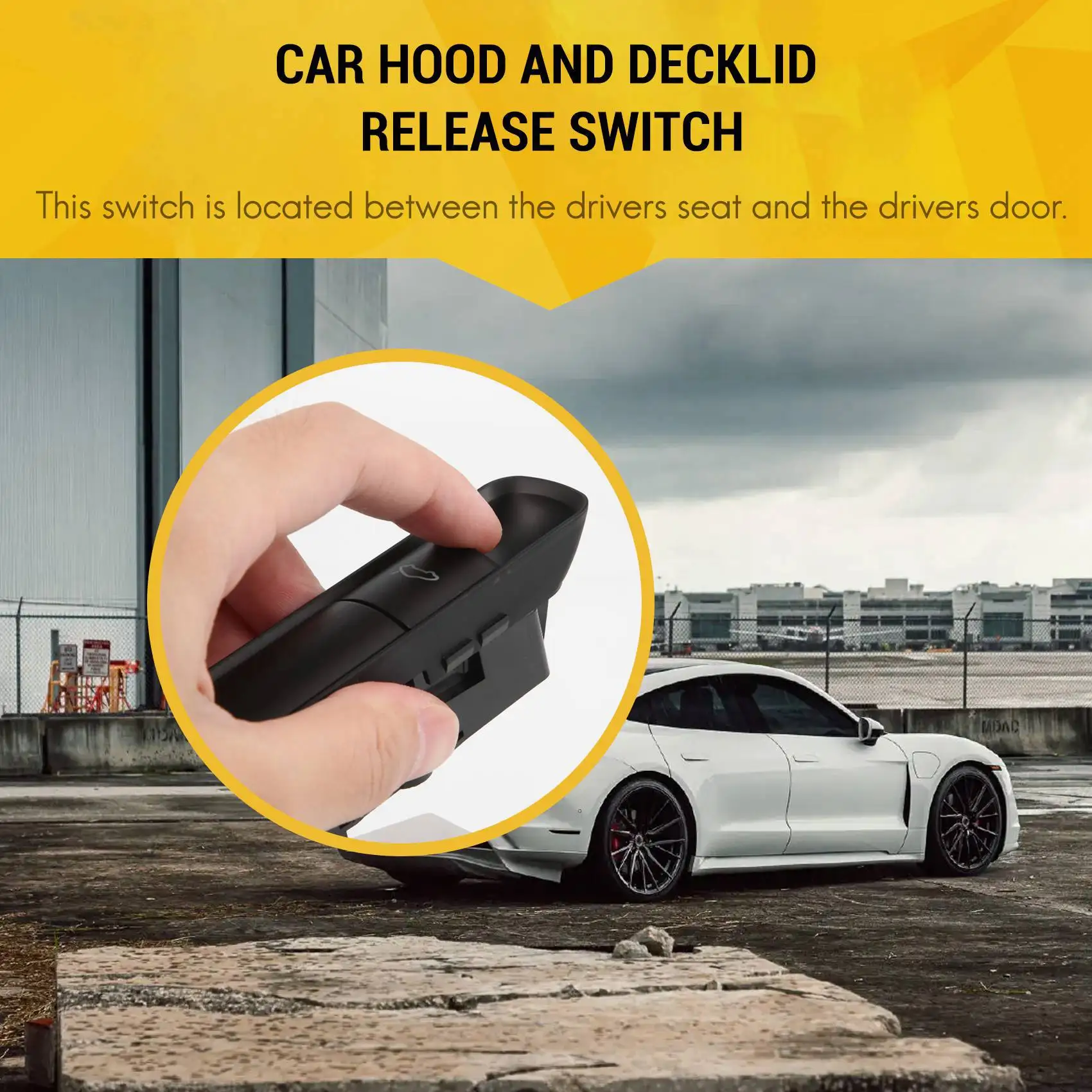 Выключатель выключения капота и крышки автомобиля для Porsche 911 987 997 ДЛЯ BOXSTER Cayman