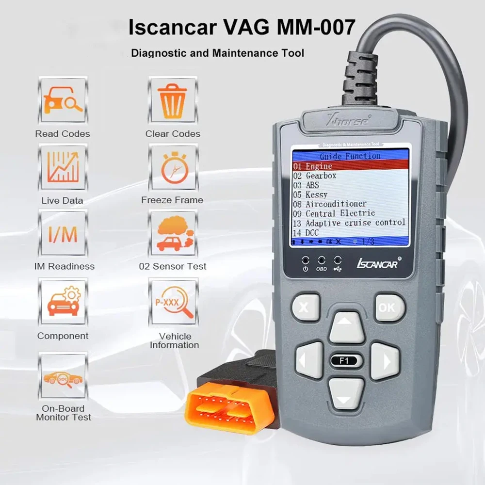 Xhorse Iscancar VAG-MM007 Инструмент для диагностики и обслуживания Audi/Skoda/Seat MQB Коррекция