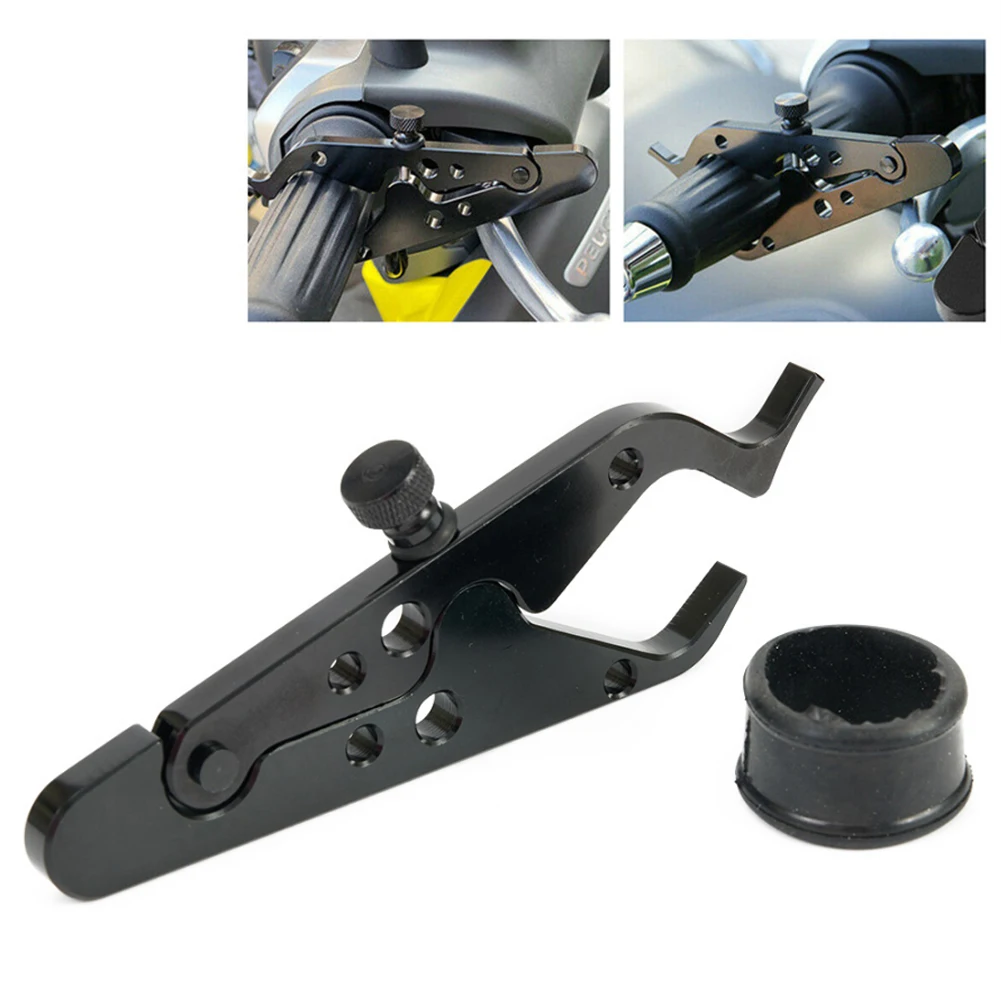 

Motorcycle Speed Cruise Control Black Constant Cruise Control Clip High Grade Aluminum Speed Control Throttle Lock