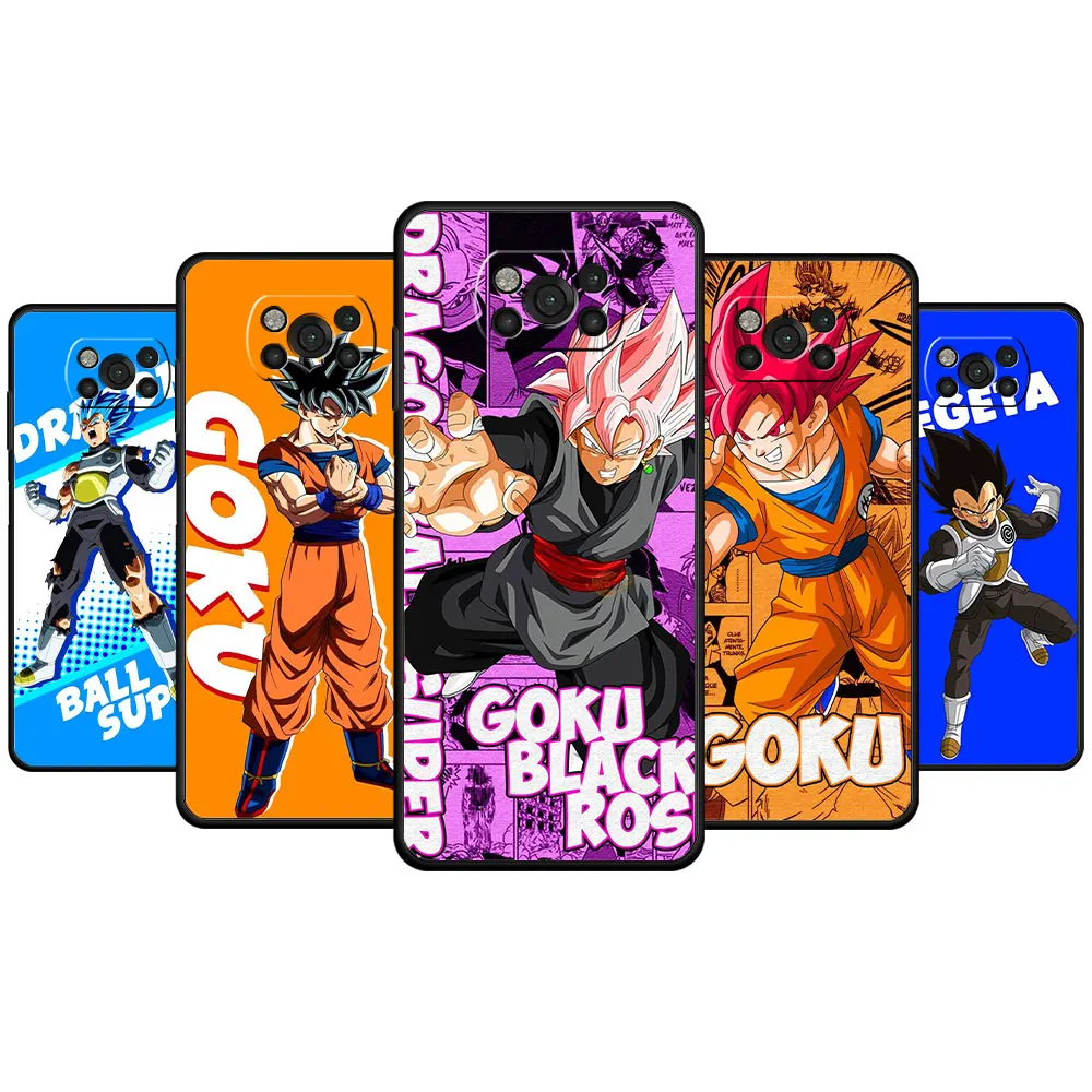 

Anime Dragon Ball Son Goku and Vegeta IV Celular Case For Xiaomi POCO M4 Pro 5G MI 11 lite 10T 11T X4 X3 NFC F3 9T F4 GT M3