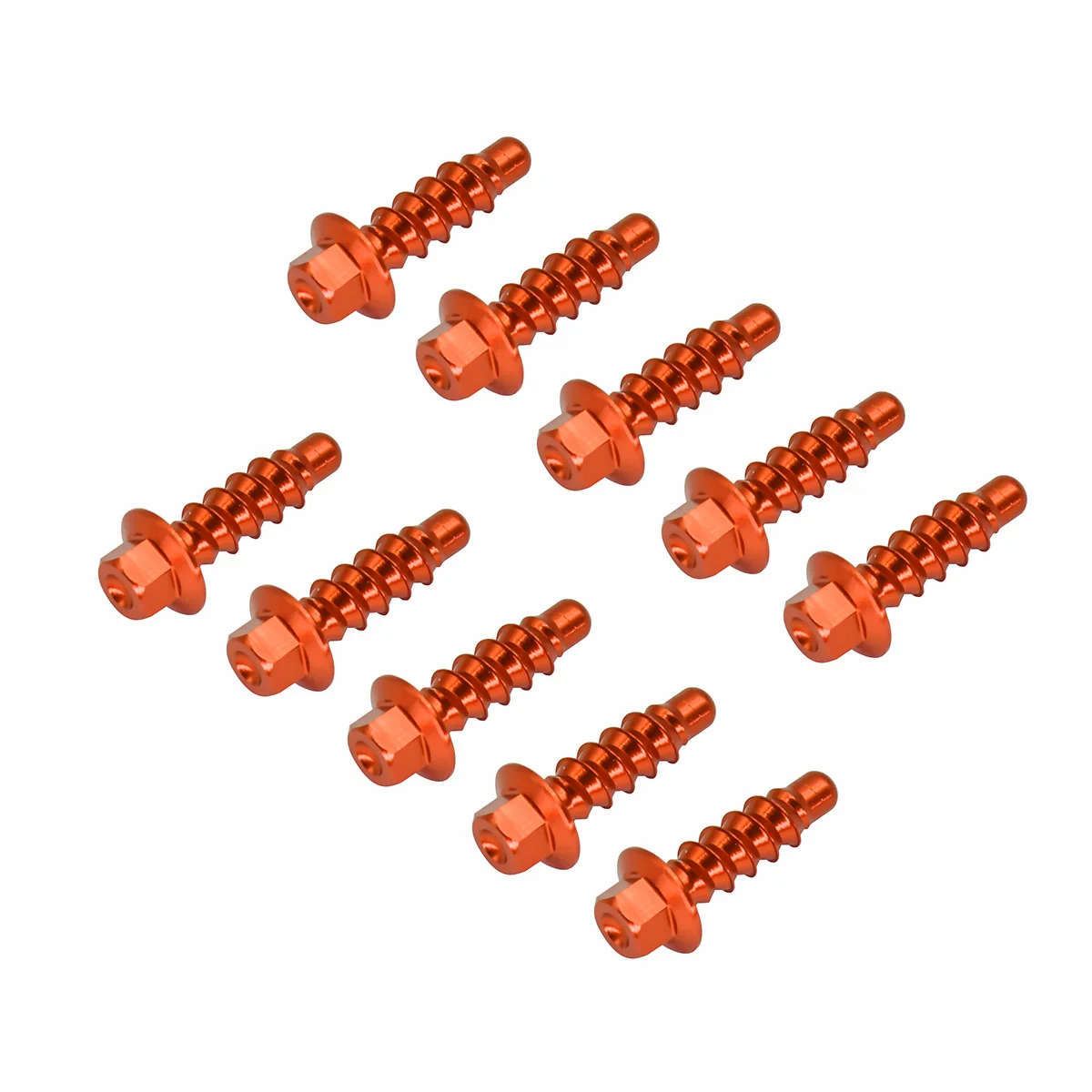 

10 шт. комплект саморезов с ЧПУ для мотоцикла KTM SX SXF XC XCW XCF EXC EXCF 125-530 2004-2021 2022 2023 универсальные детали