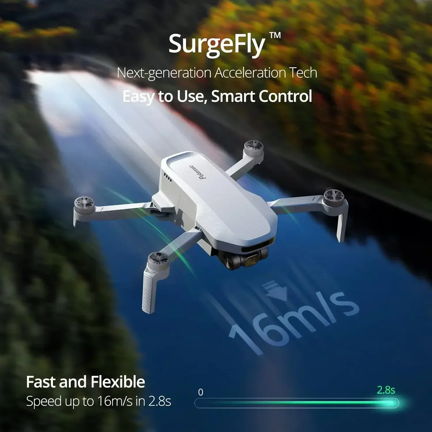 Potensic ATOM SE GPS Дрон Одноосный подвес 4K HD Камера Дроны с сумкой для переноски под