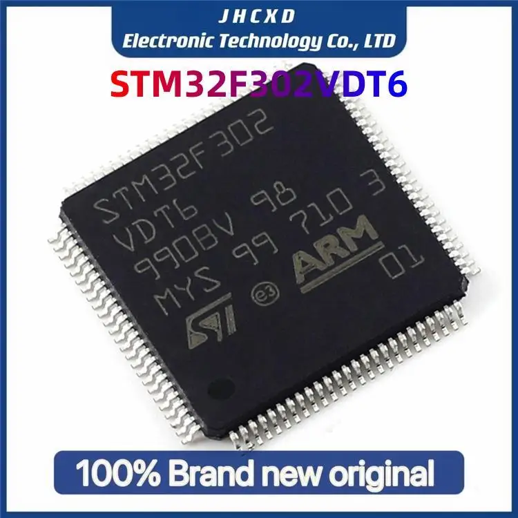 

STM32F302VDT6 package LQFP100 new stock 302VDT6 microcontroller original 100% original and authentic