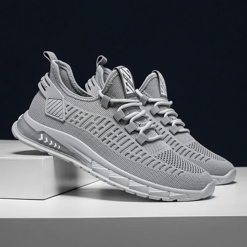 SALUDAS Men Sneakers Outdoor Casual Sports Shoes Mesh Breathable Running Shoes  Travel Men Tennis Shoes Summer Sneakers