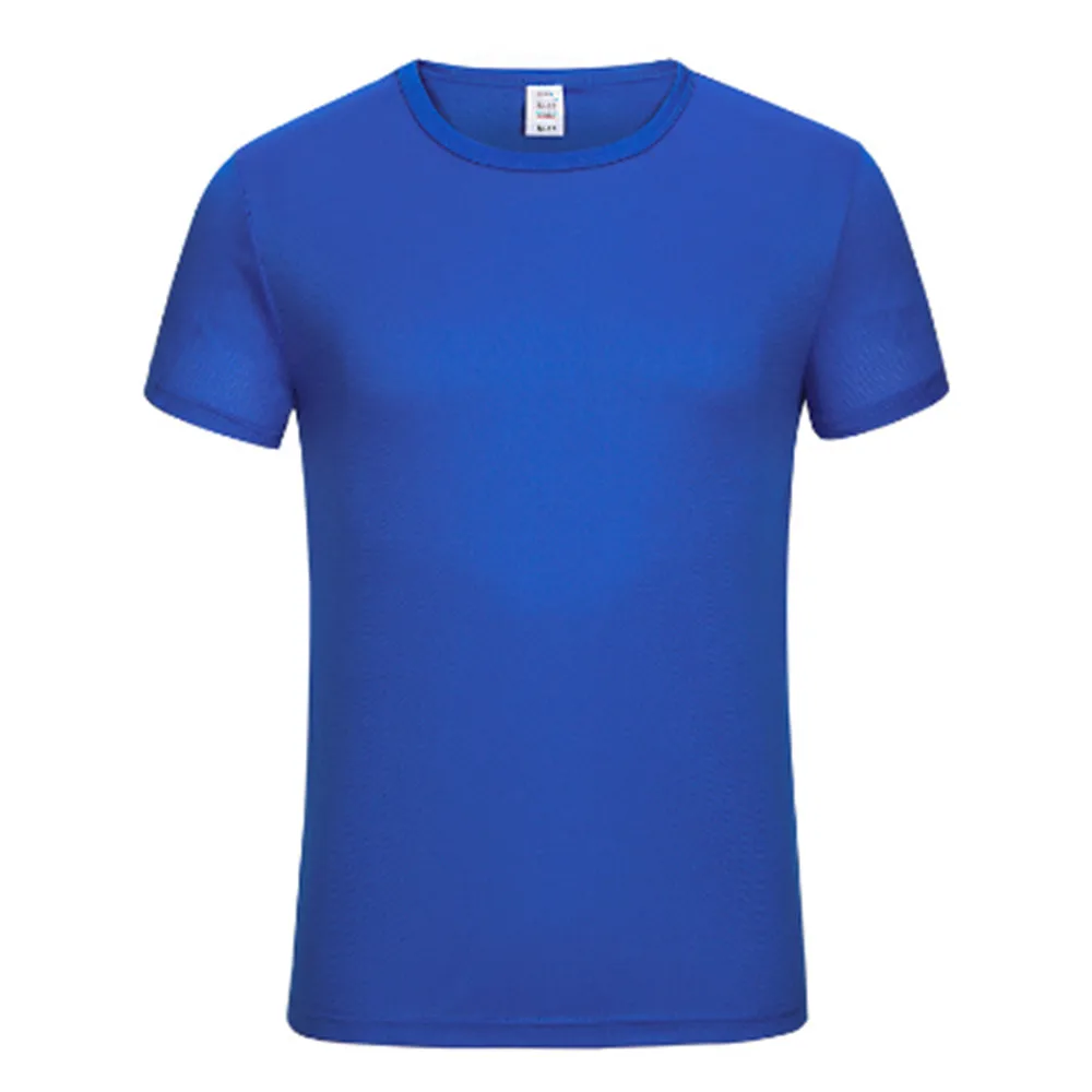 Летняя спортивная мужская Тонкая быстросохнущая футболка ярких цветов с