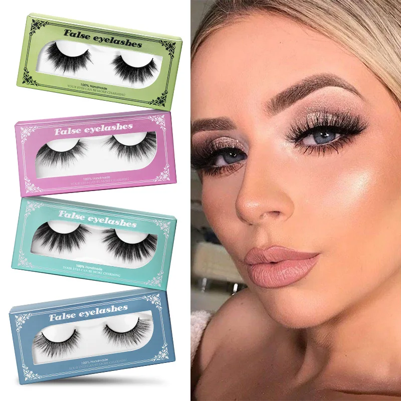 

10pair Mink Lashes Wholesale Natural Wispy False Eyelashes Makeup Beauty Soft Lashes In Bulk Long Lasting Volume Cilia Gift