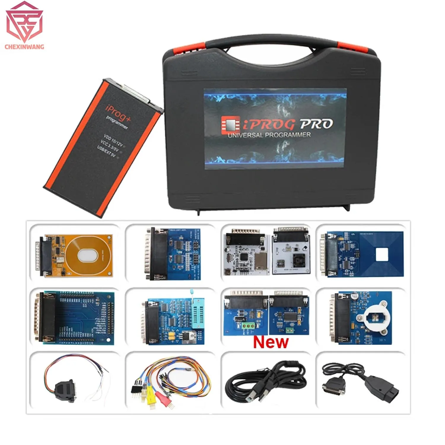 

Iprog Pro Iprog Plus Iprog + V87 Software Full Adapters Support IMMO + Airbag Reset Replace Carprog / Digiprog / Tango With Tool