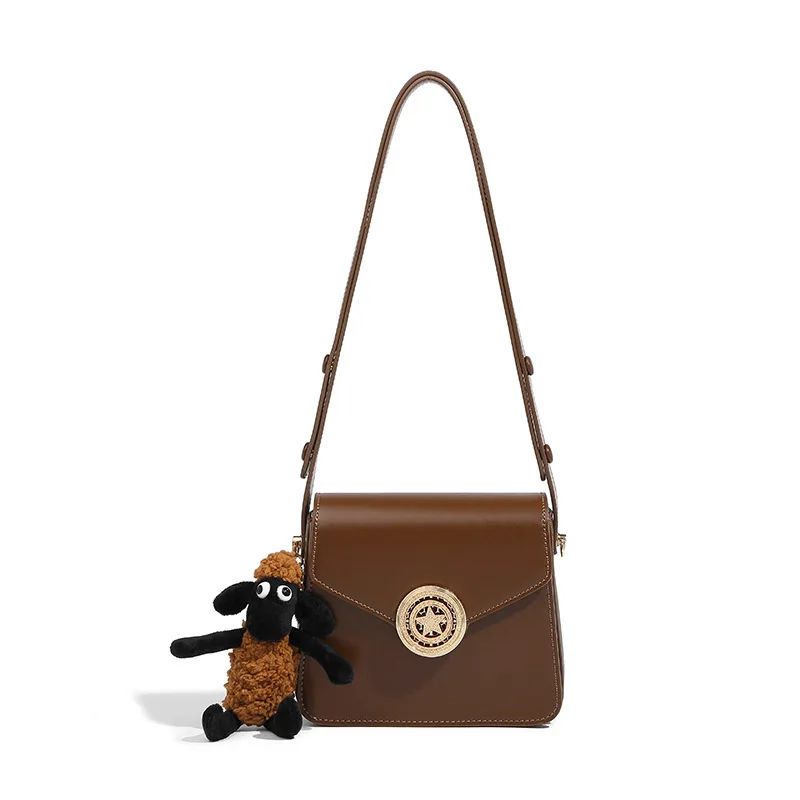 2023 Quality Luxury Brand Purses And Handbags Designer Leather Shoulder Crossbody Bags For Women Dual Straps Underarm Bag