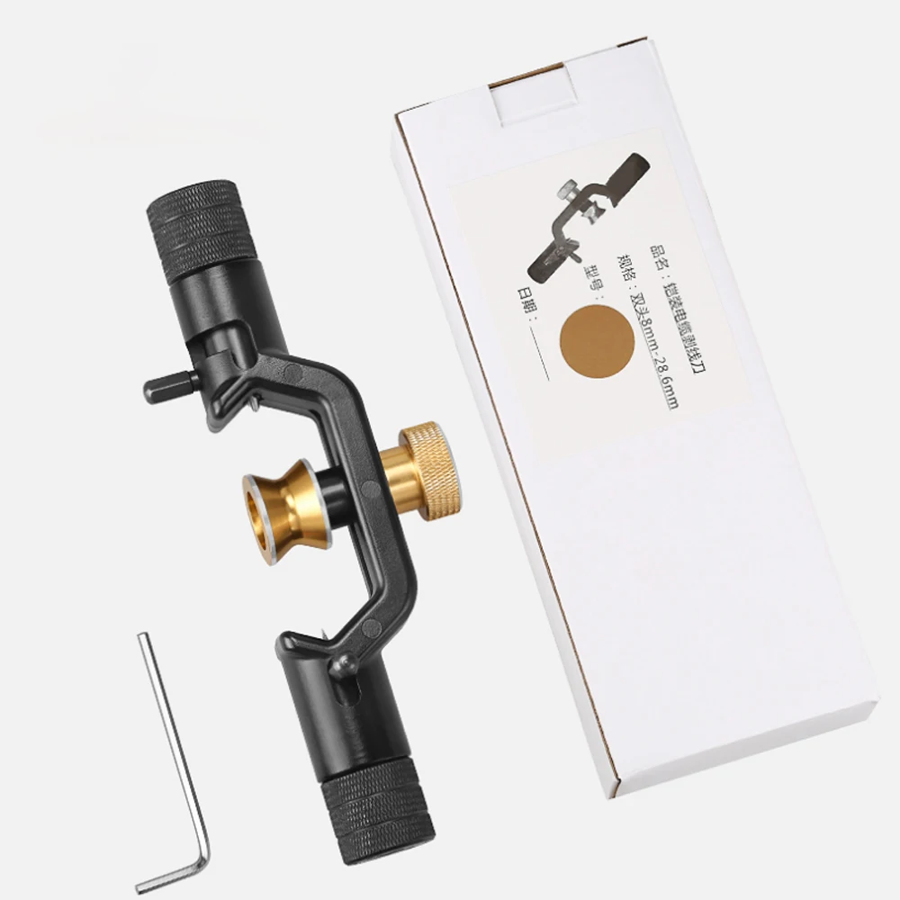 ACS-1 8-28.6mm Optical Cable Slitter Fiber Optic Stripping Tool Jacket Slitter Sheath Cutter