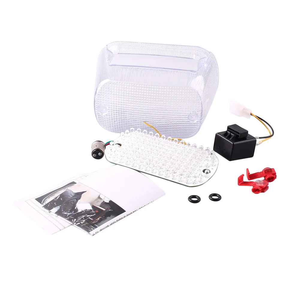 Встроенный светодиодный задний стоп-сигнал для мотоцикла указатели поворота