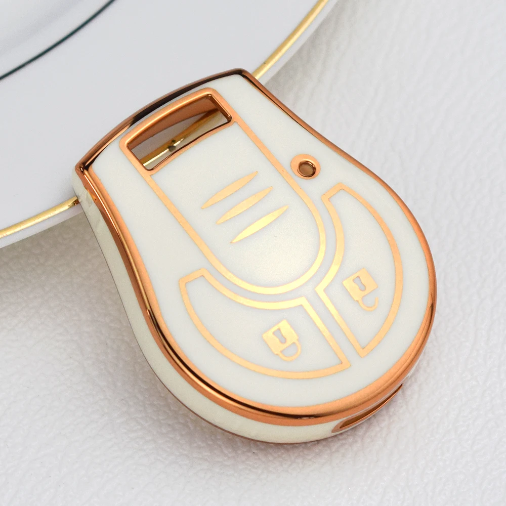 ТПУ 2-кнопочный чехол-брелок для Nissan Qashqai Altima Maxima Sentra Versa Sylphy Cube Juke Rogue Micra