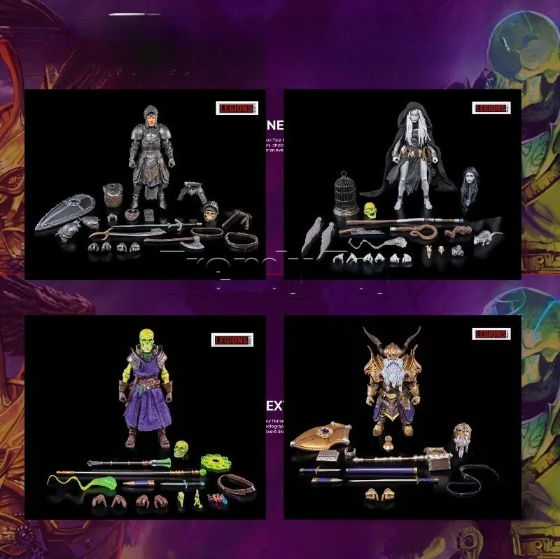 Фото В наличии: Four Horsemen Studios Mythic Legions 25LC Limited Нимфа Чурел, Скафойд, Воин-Ревенант Сэра Валгарда, фигурка 1/12. №1