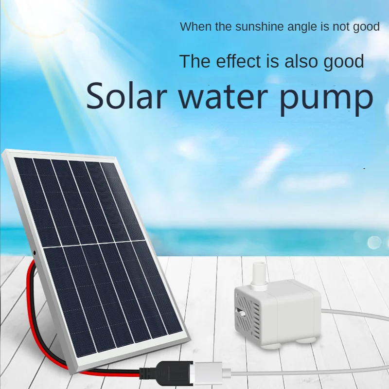 

Outdoor Fishing, Fish Farming and Oxygenation 5.5V Solar Outdoor Aerator Usb Aeration Pump Portable