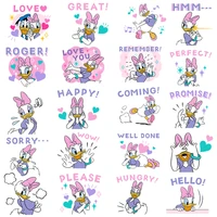 disney donald duck iron on transfers for clothing diy thermal stickers for t shirts applique heat transfer vinyl for boys girls