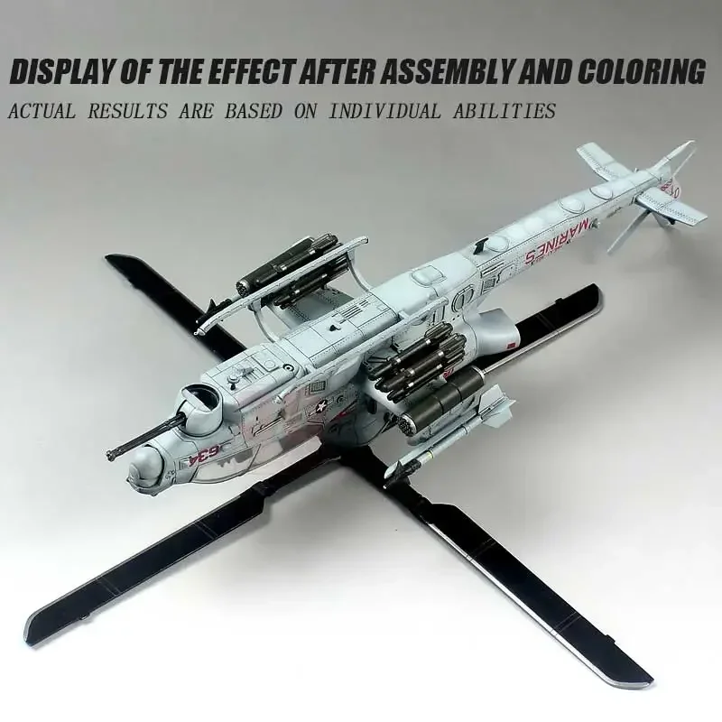 Фото Модель мечты собранный комплект самолета DM 720012   Корпус морской пехоты США AH-1Z Viper масштаб 1/72 №2