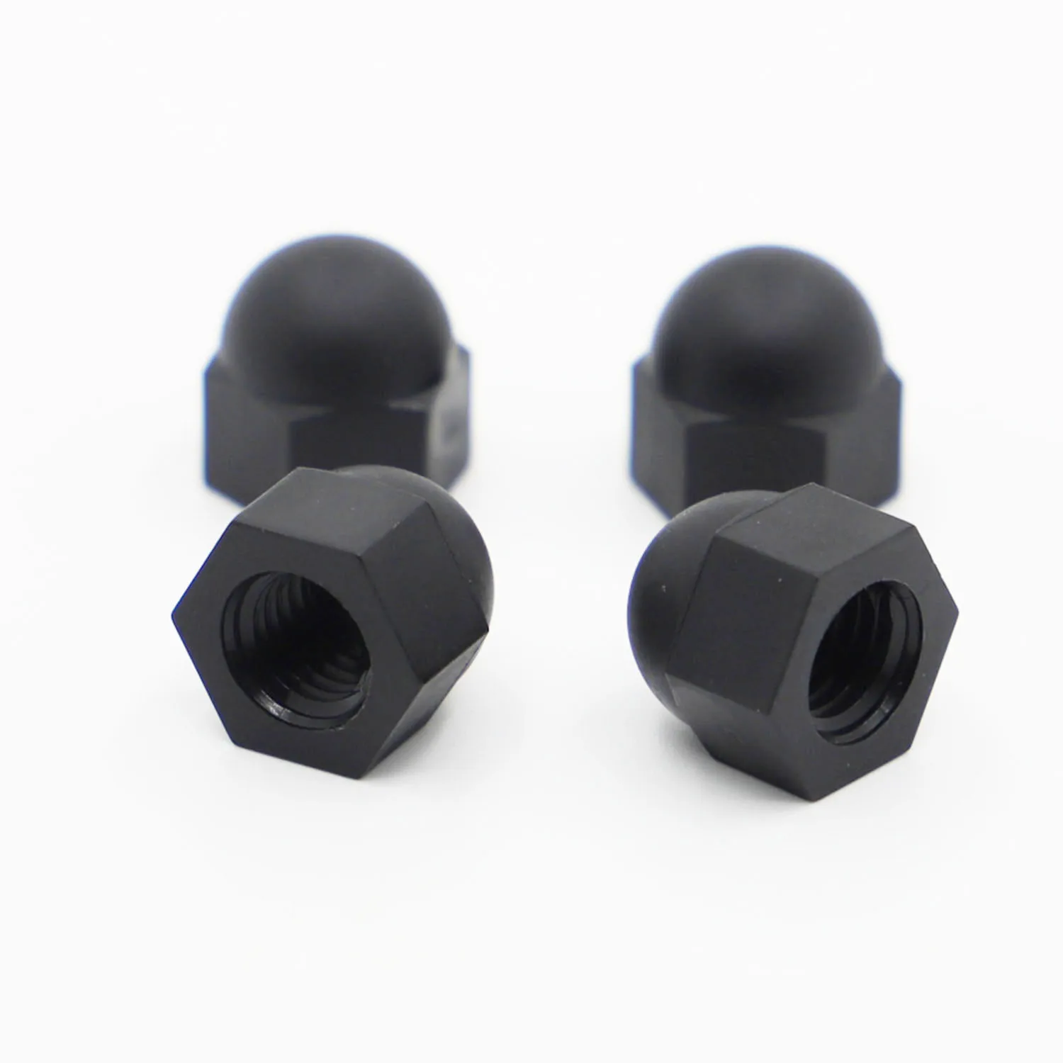 

M3 M4 M5 M6 M8 M10 M12 Черный Белый Нейлон Пластиковый Шестигранный Шестигранный Желудь Крышка Декоративная Крышка Полукруглая Купольная Гайка