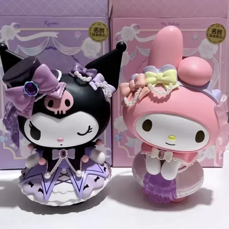 Лидер продаж фигурка Miniso Mingchuangyou Meiledi и Kuromi Rose Club 15 см украшение для куклы подарок
