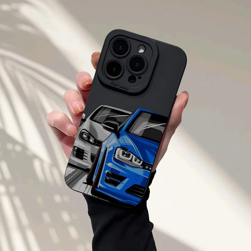 Модный чехол для телефона с дизайном гоночных автомобилей для Infinix Hot 60 50 11s 10i Zero Note X 11 Smart 8 Spark Slim Go Tecno Camon 30S Pro Plus 5G (art.: 3920d98aeea2e) - 3920d98aeea2e
