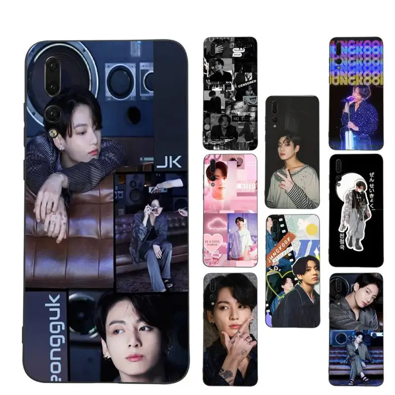 

Euphoria Jungkook KPOP Phone Case Soft Silicone Case For Huawei P 30lite p30 20pro p40lite P30 Capa