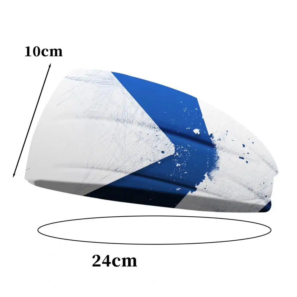 Спортивная повязка на голову высокоэластичная Влагоотводящая для йоги бега