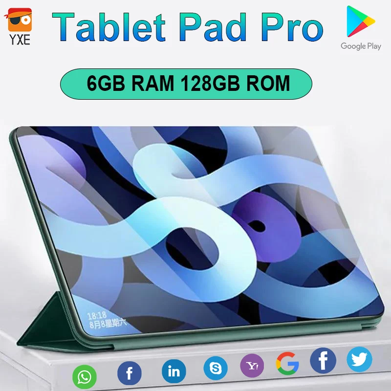 

Планшет на Android 128, экран 8 дюймов, 6 ГБ + 10,0 ГБ
