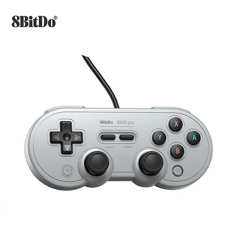 8bitdo проводной SN30 Pro Поддержка Windows 10/11/Android/macOS /Nintendo Switch/Switch Oled/Switch Lite USB геймпад