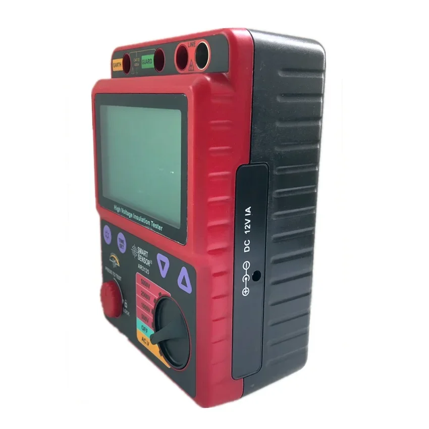 AR3125 Мегомметр 500 ~ 5000 В тестер сопротивления изоляции высокого напряжения