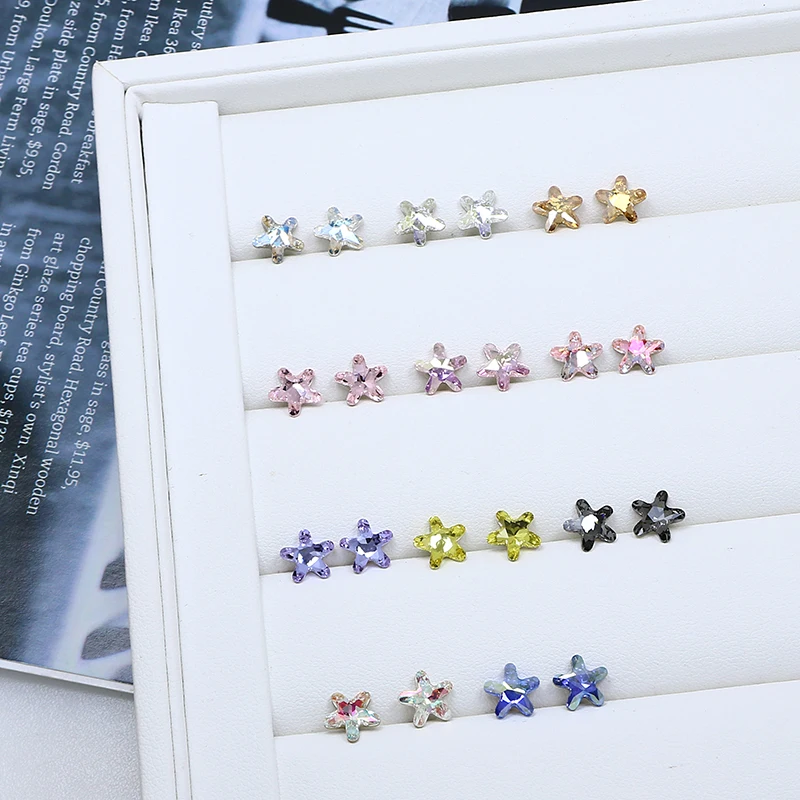 Декоративная обувь в форме морской звезды для ногтевого дизайна Кристалл K9