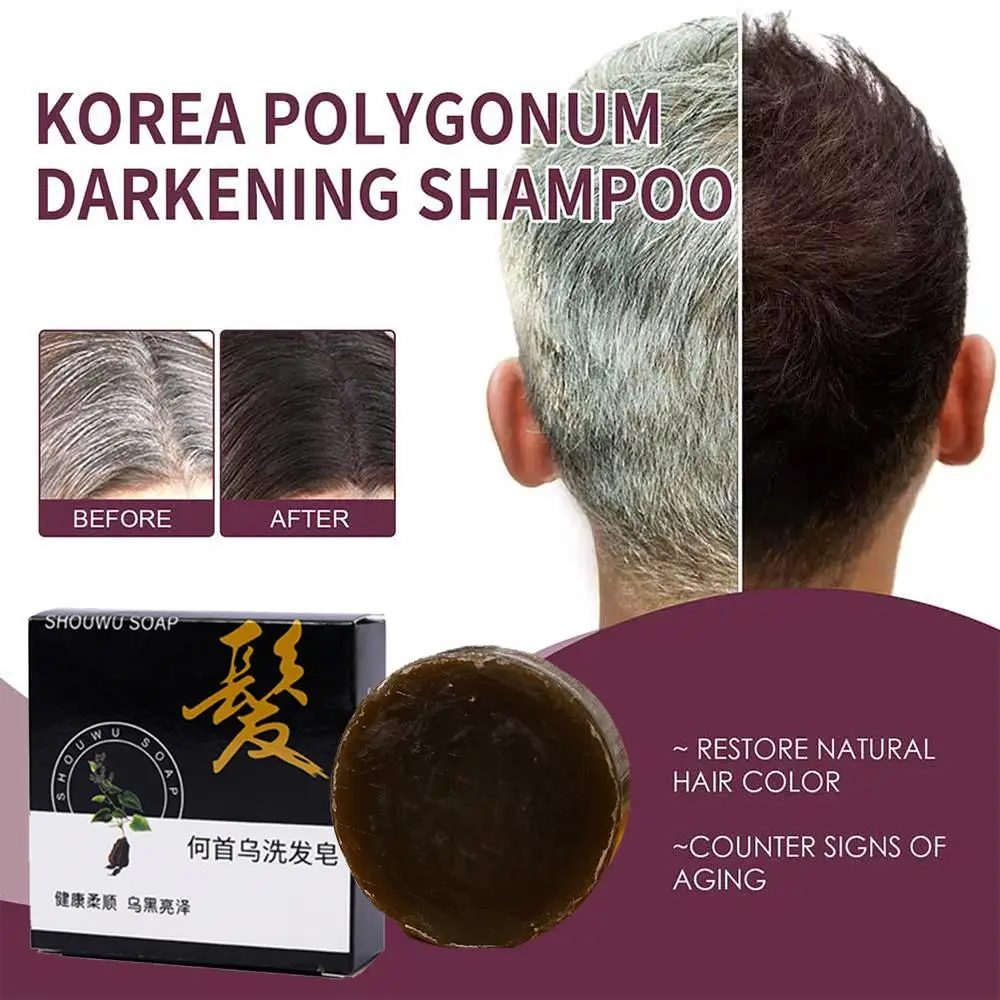 

Polygonum Multiflorum Shampoo Handmade Soap Cleansing Nourishing Natural Organic Hair Conditioner For Oil Control Repair Ha U3E3